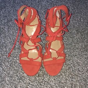 Banana Republic Soul Mate lace up heels size 7